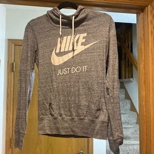 Lightweight cowl neck Nike long sleeve hoodie